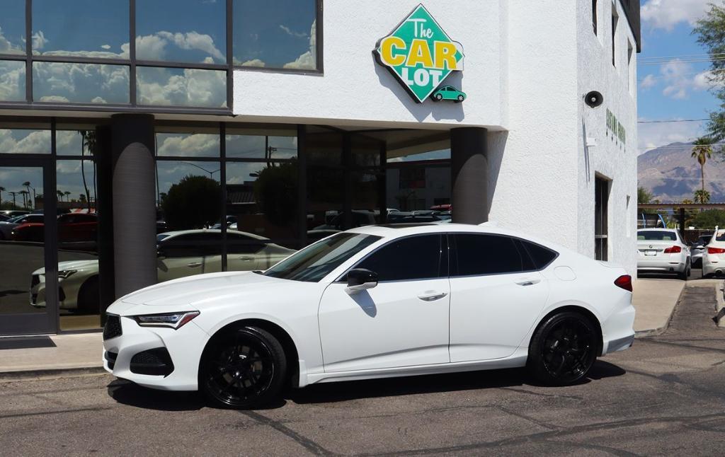 used 2021 Acura TLX car, priced at $25,285