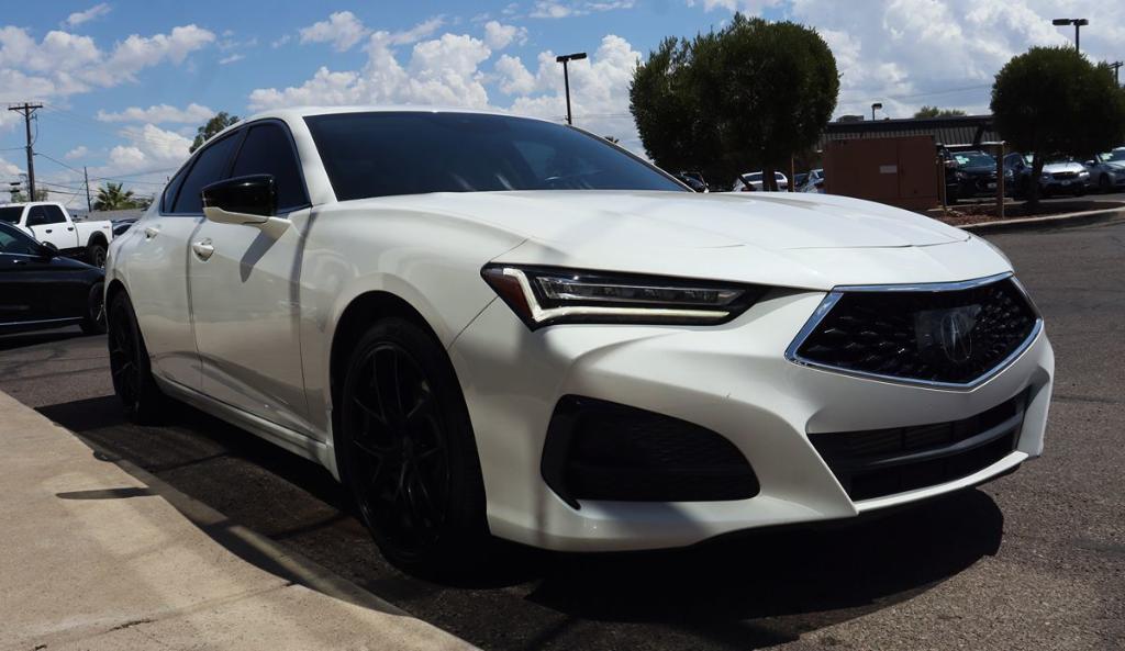 used 2021 Acura TLX car, priced at $25,285