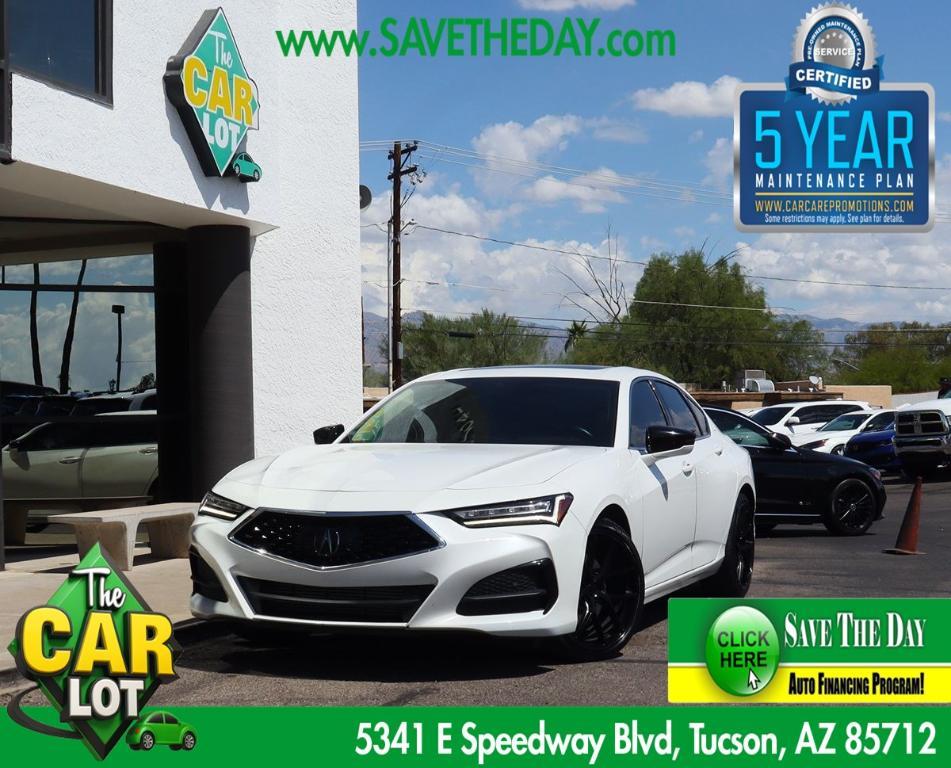used 2021 Acura TLX car, priced at $25,285