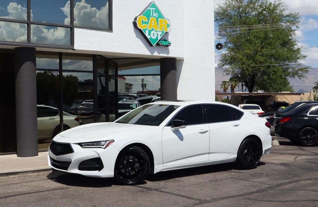 used 2021 Acura TLX car, priced at $25,285