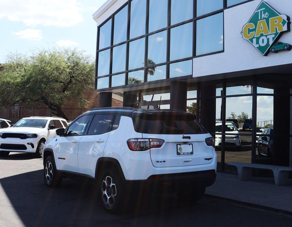 used 2022 Jeep Compass car, priced at $21,995