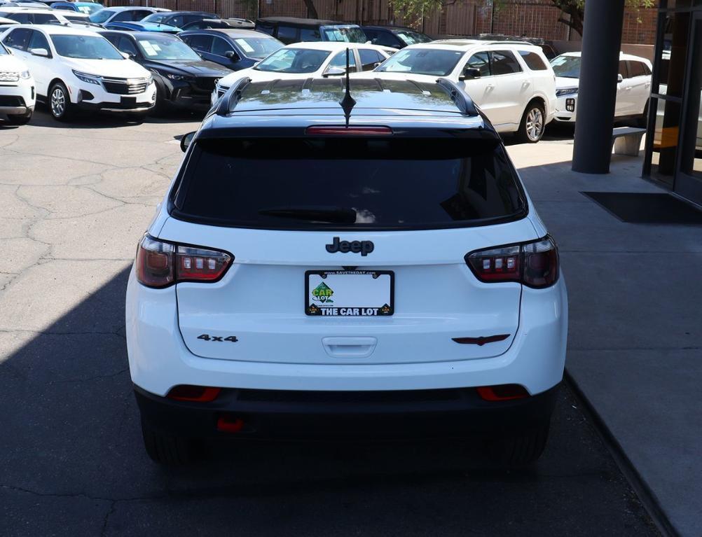 used 2022 Jeep Compass car, priced at $21,995