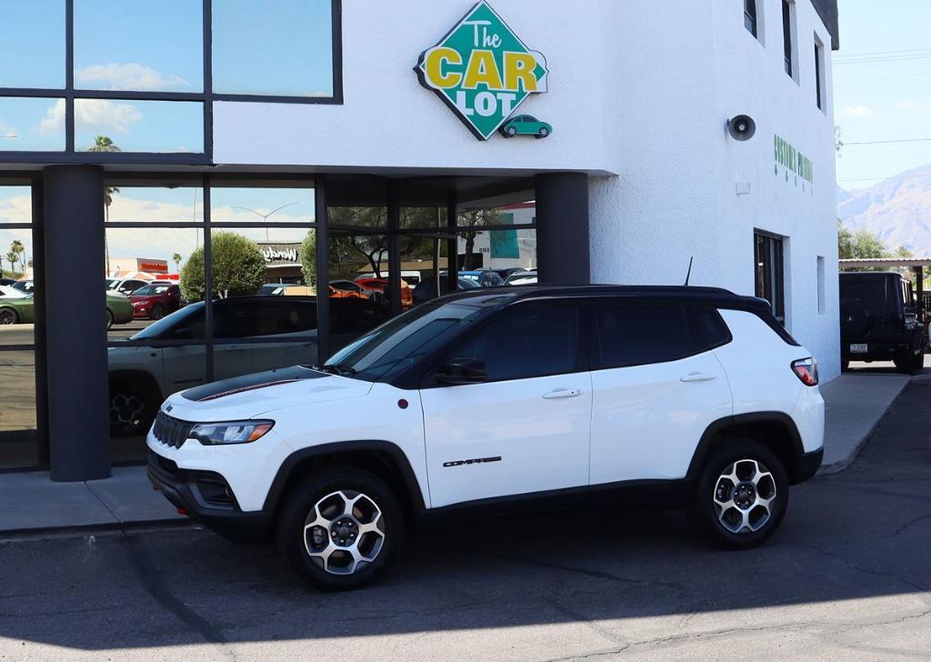 used 2022 Jeep Compass car, priced at $21,995