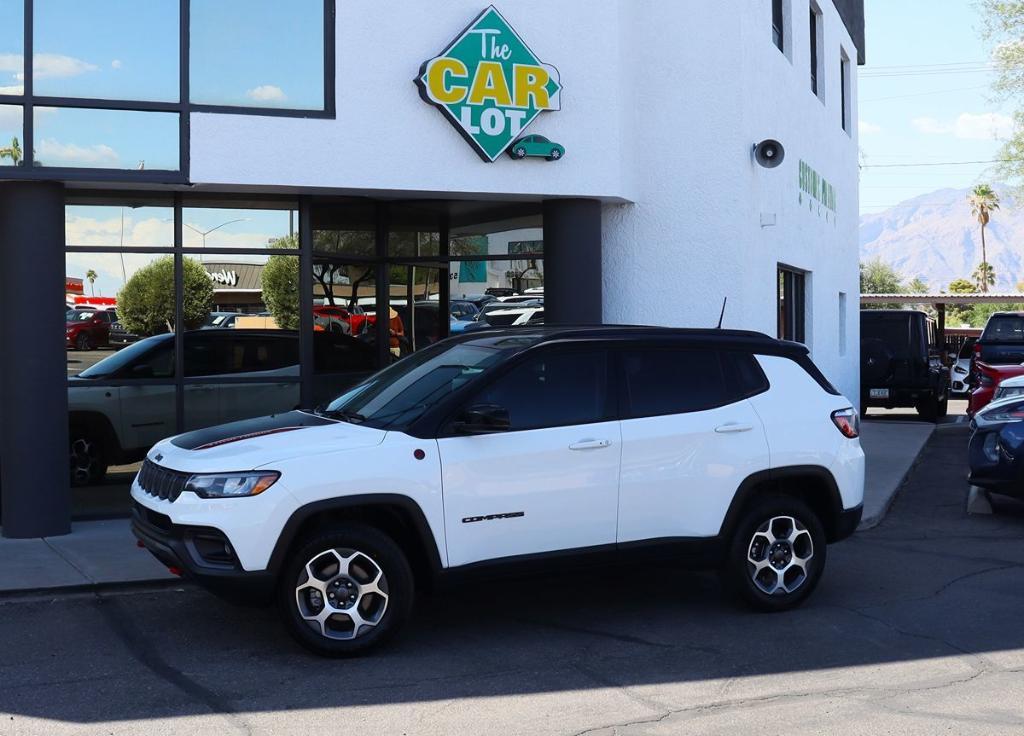 used 2022 Jeep Compass car, priced at $21,995