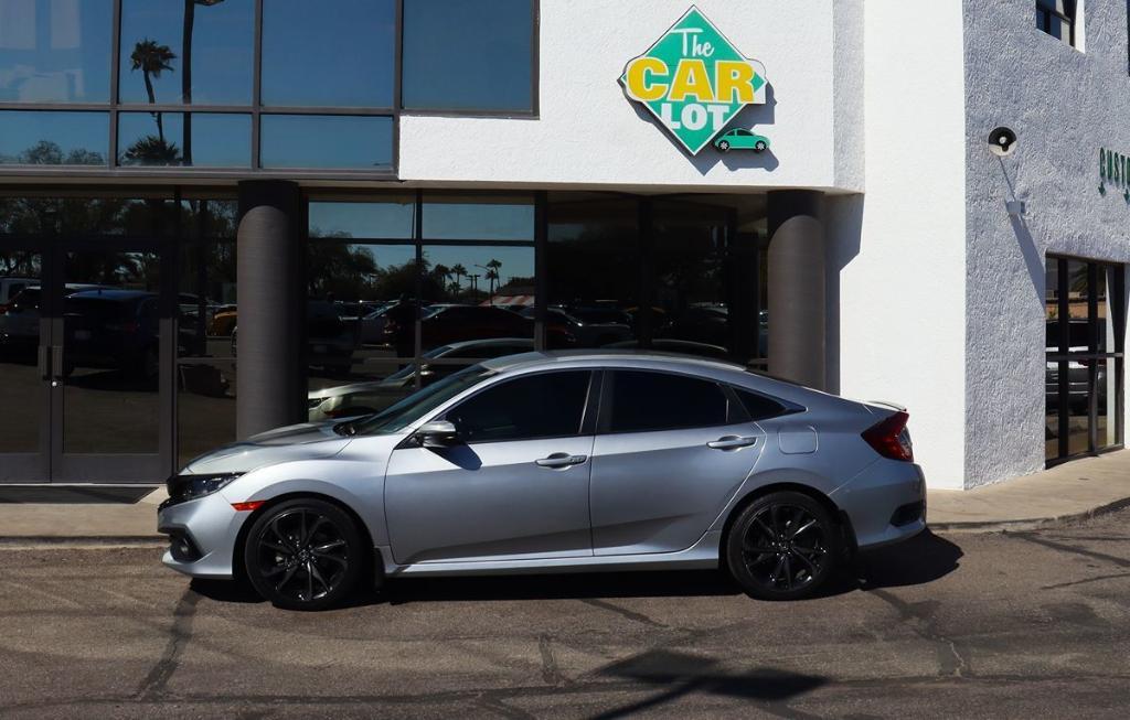 used 2020 Honda Civic car, priced at $19,995