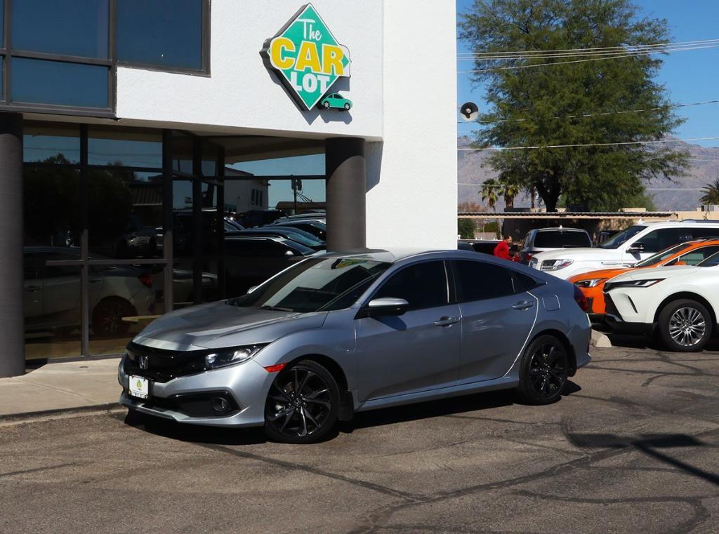used 2020 Honda Civic car, priced at $19,995
