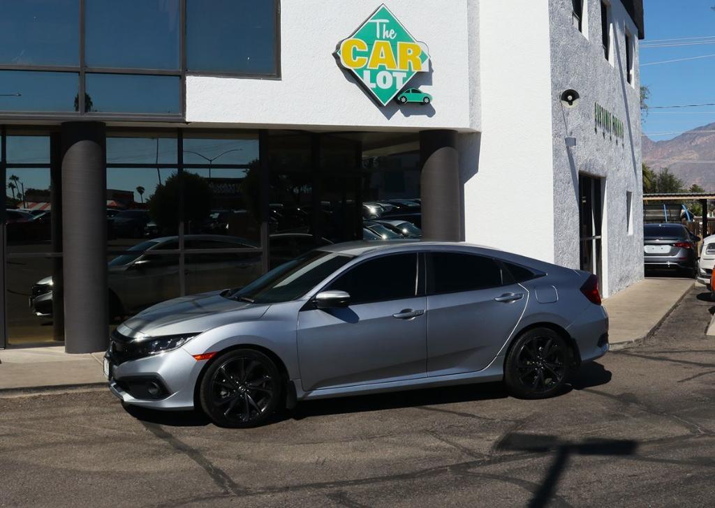 used 2020 Honda Civic car, priced at $19,995