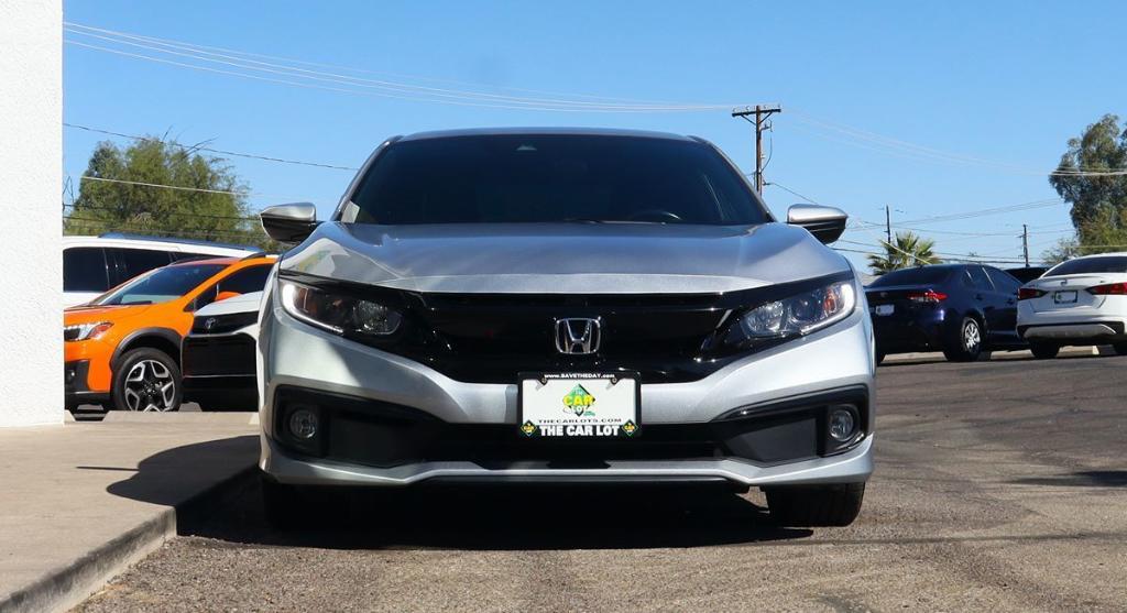used 2020 Honda Civic car, priced at $19,995