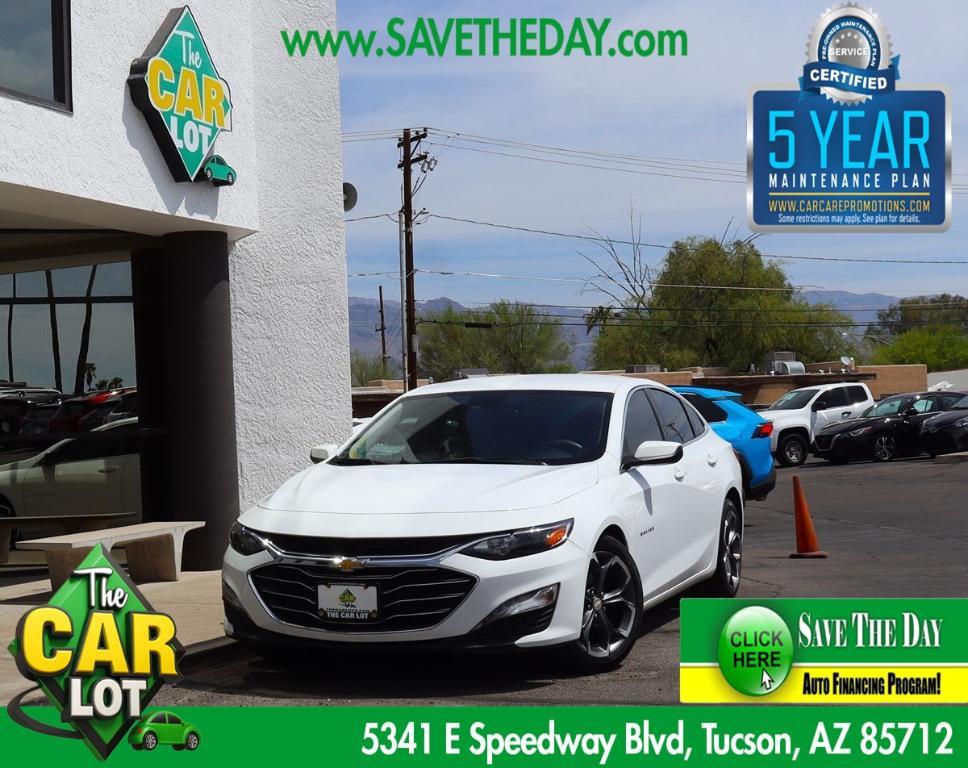 used 2023 Chevrolet Malibu car, priced at $15,091