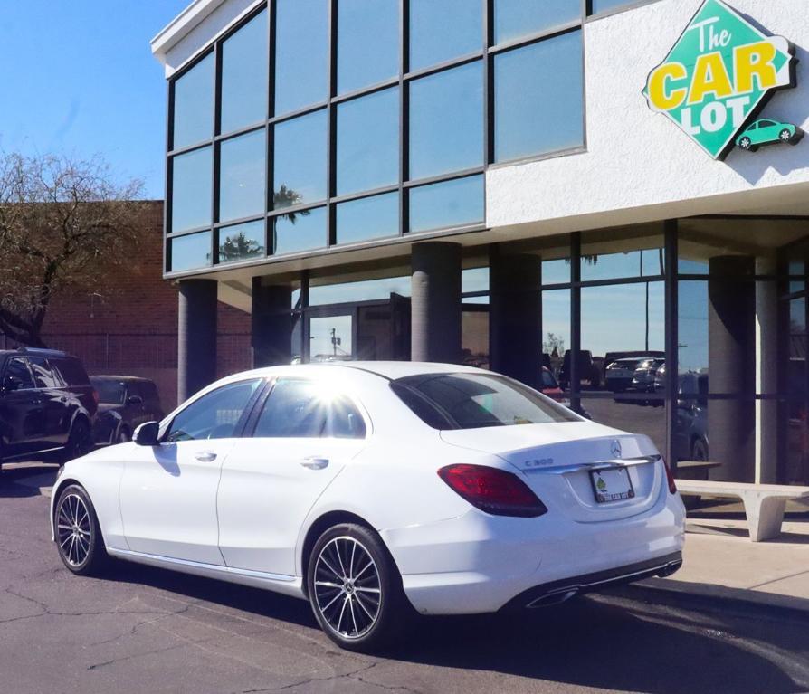 used 2021 Mercedes-Benz C-Class car, priced at $25,995