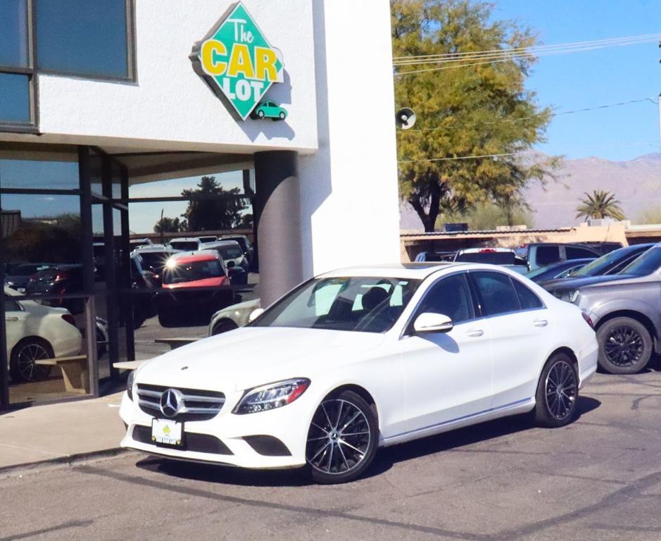 used 2021 Mercedes-Benz C-Class car, priced at $25,995