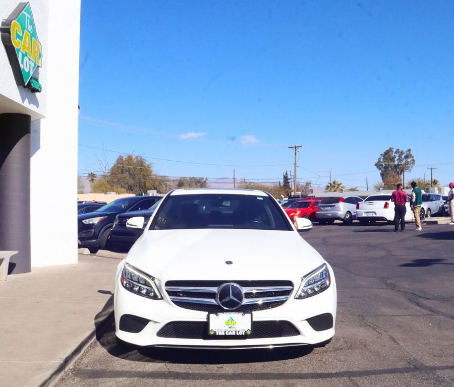 used 2021 Mercedes-Benz C-Class car, priced at $25,995