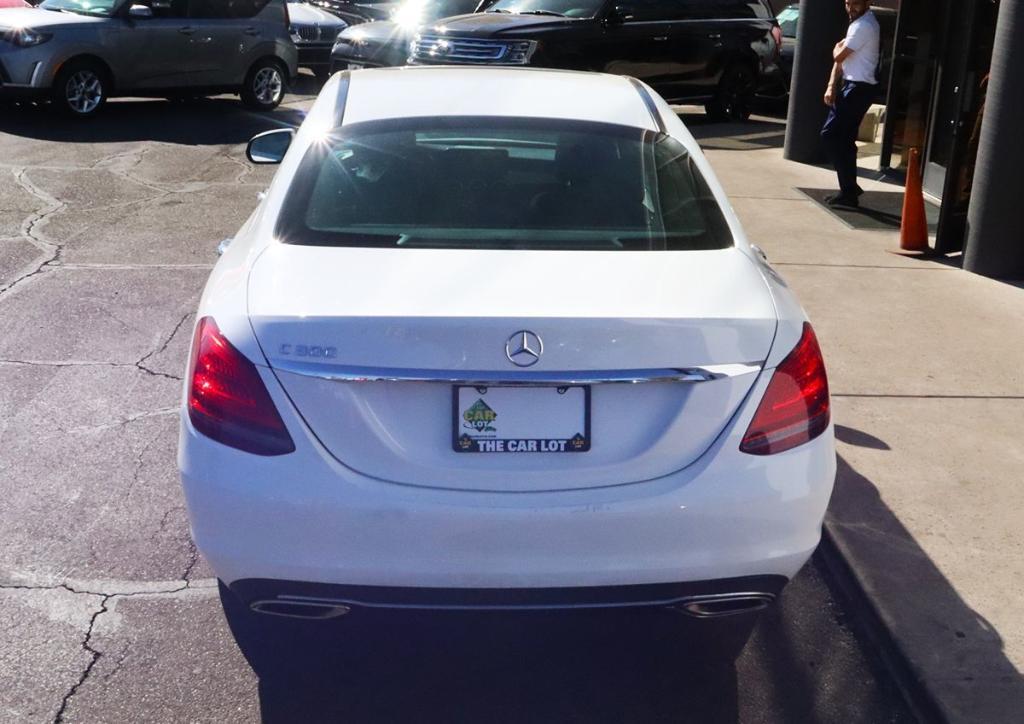 used 2021 Mercedes-Benz C-Class car, priced at $25,995