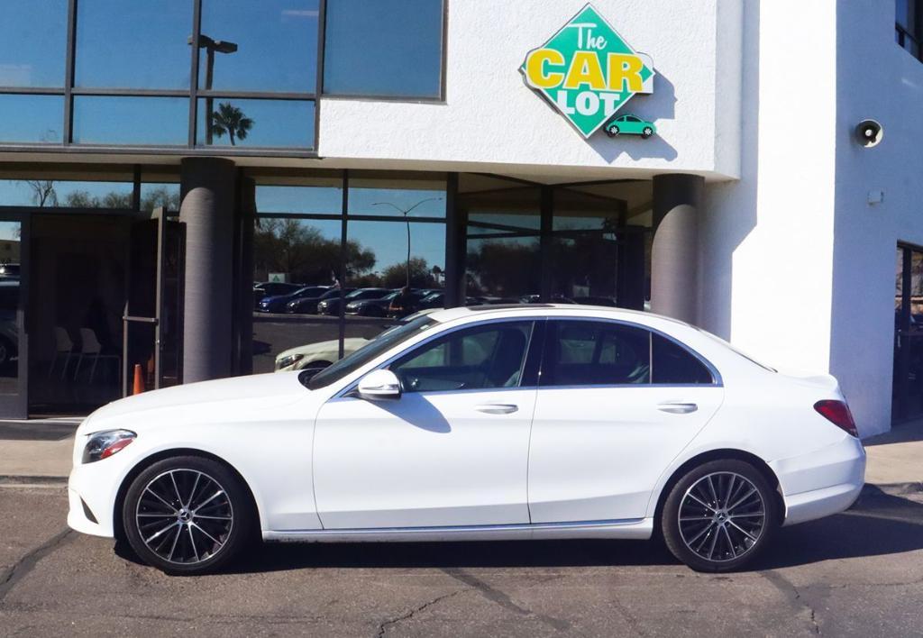 used 2021 Mercedes-Benz C-Class car, priced at $25,995
