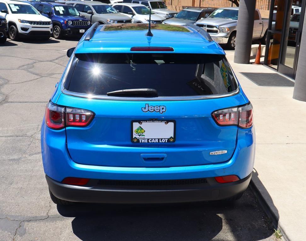 used 2022 Jeep Compass car, priced at $19,995