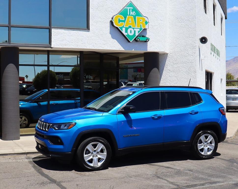 used 2022 Jeep Compass car, priced at $19,995