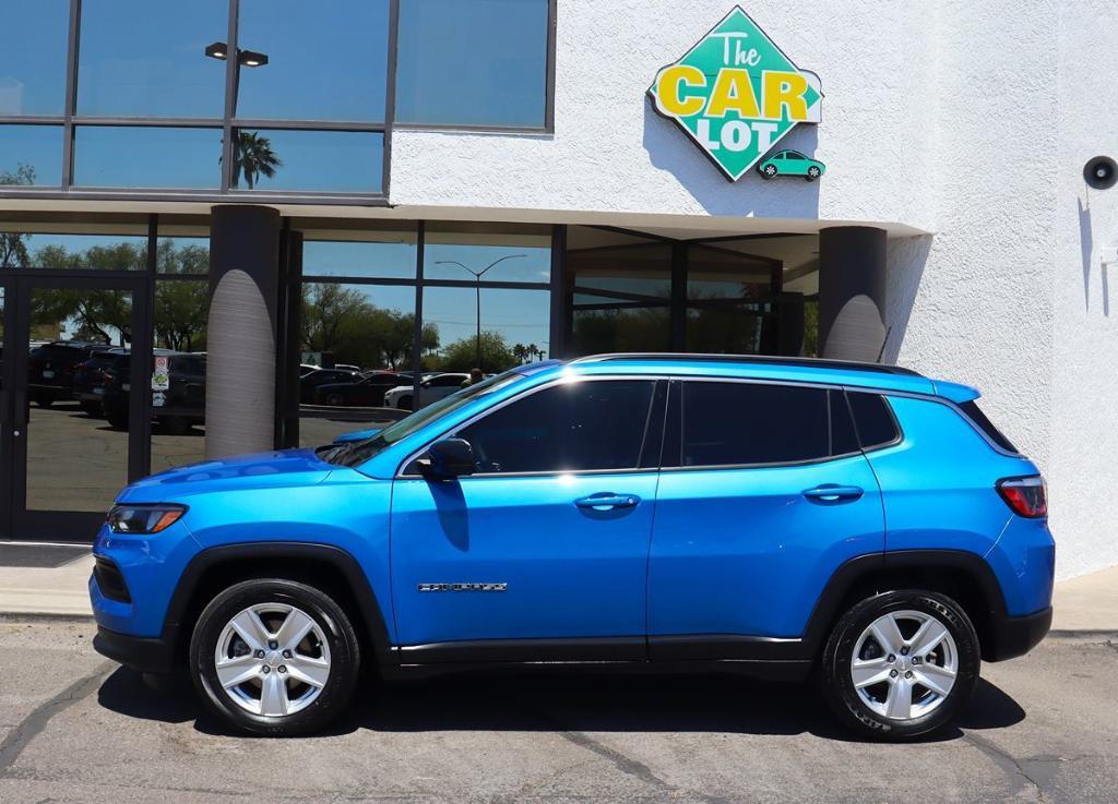 used 2022 Jeep Compass car, priced at $19,995