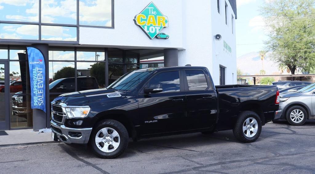 used 2021 Ram 1500 car, priced at $20,880