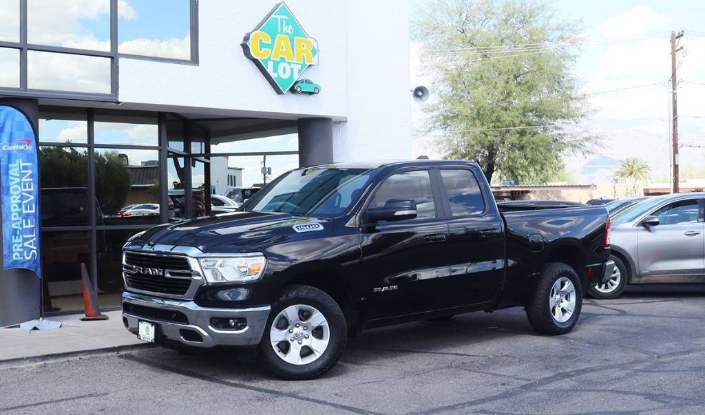 used 2021 Ram 1500 car, priced at $20,880