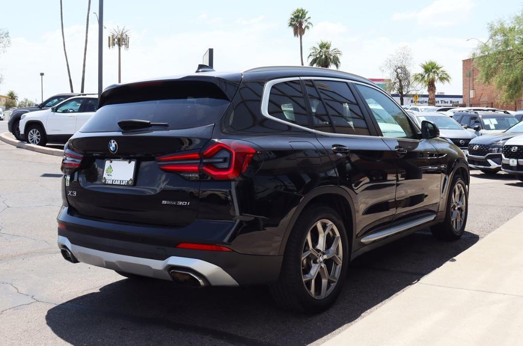 used 2022 BMW X3 car, priced at $27,820