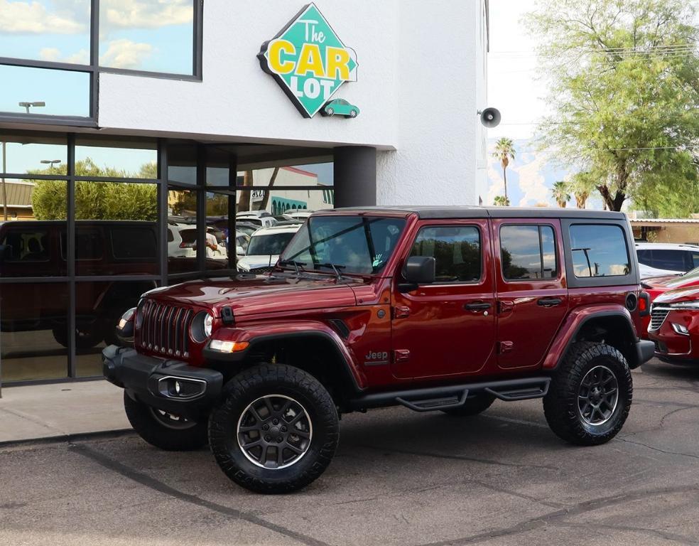 used 2021 Jeep Wrangler Unlimited car, priced at $35,995