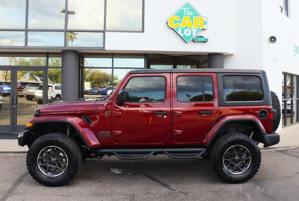 used 2021 Jeep Wrangler Unlimited car, priced at $35,995