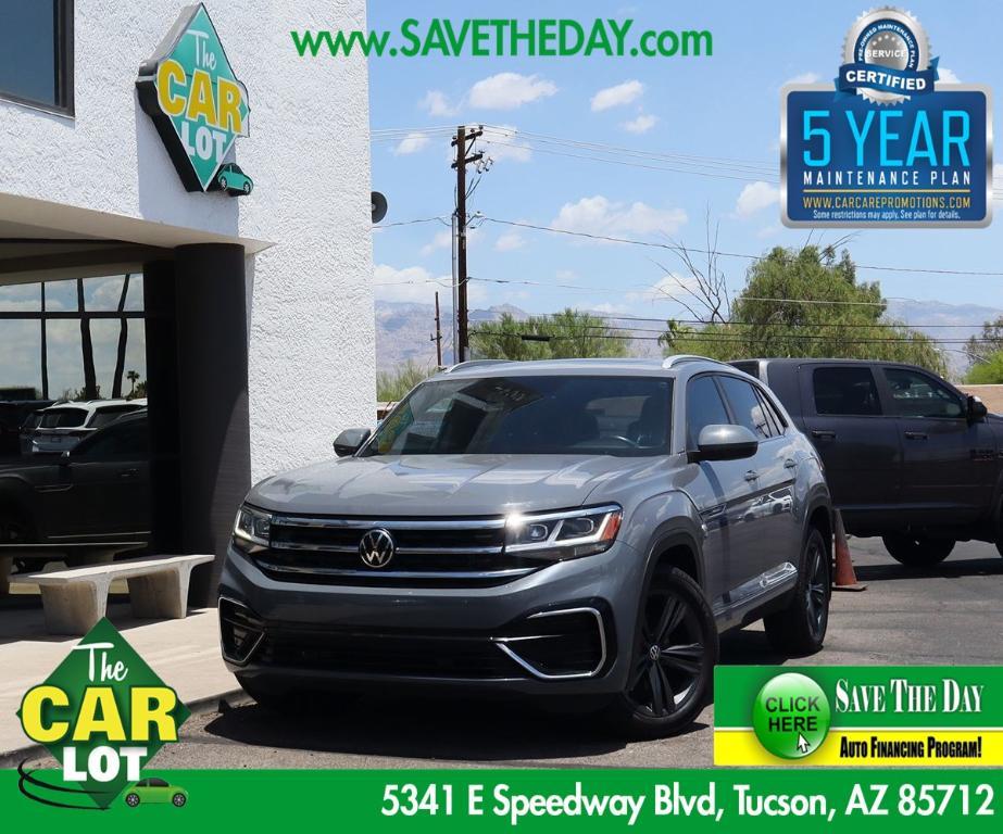 used 2021 Volkswagen Atlas Cross Sport car, priced at $26,995