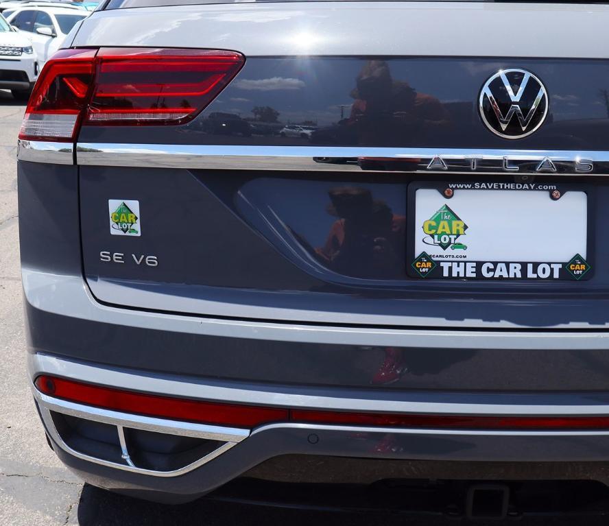 used 2021 Volkswagen Atlas Cross Sport car, priced at $26,995