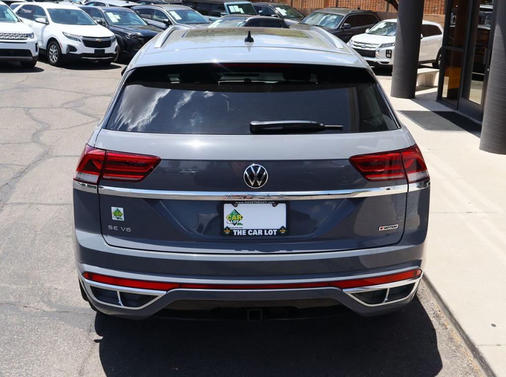 used 2021 Volkswagen Atlas Cross Sport car, priced at $26,995
