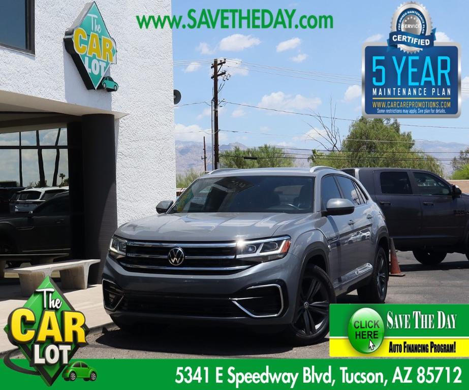used 2021 Volkswagen Atlas Cross Sport car, priced at $25,526
