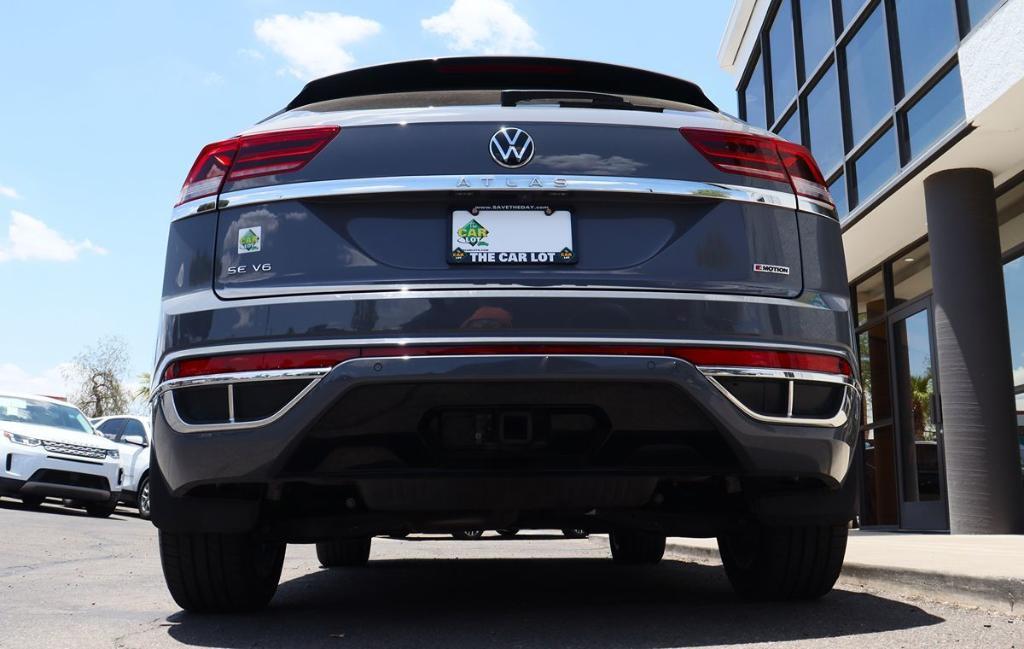 used 2021 Volkswagen Atlas Cross Sport car, priced at $26,995