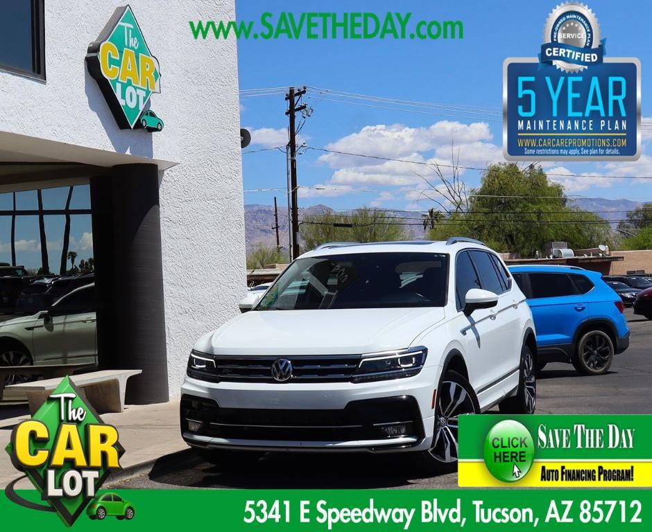 used 2021 Volkswagen Tiguan car, priced at $21,995