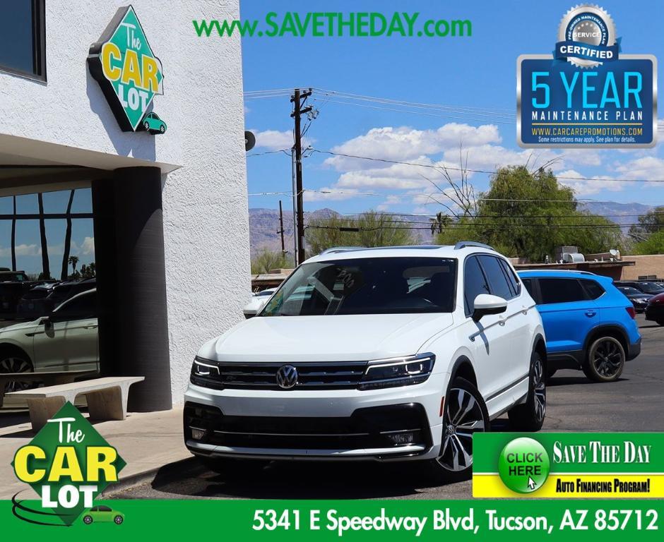 used 2021 Volkswagen Tiguan car, priced at $23,995