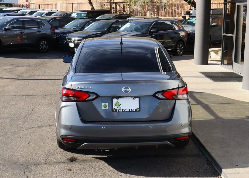 used 2020 Nissan Versa car, priced at $11,995