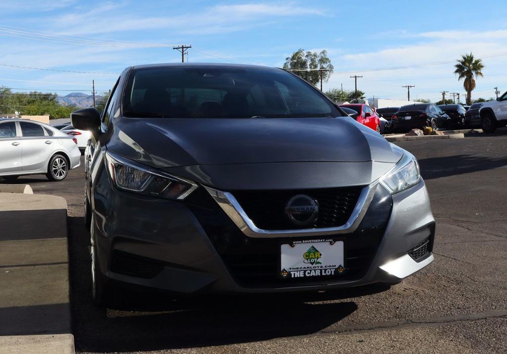 used 2020 Nissan Versa car, priced at $11,995