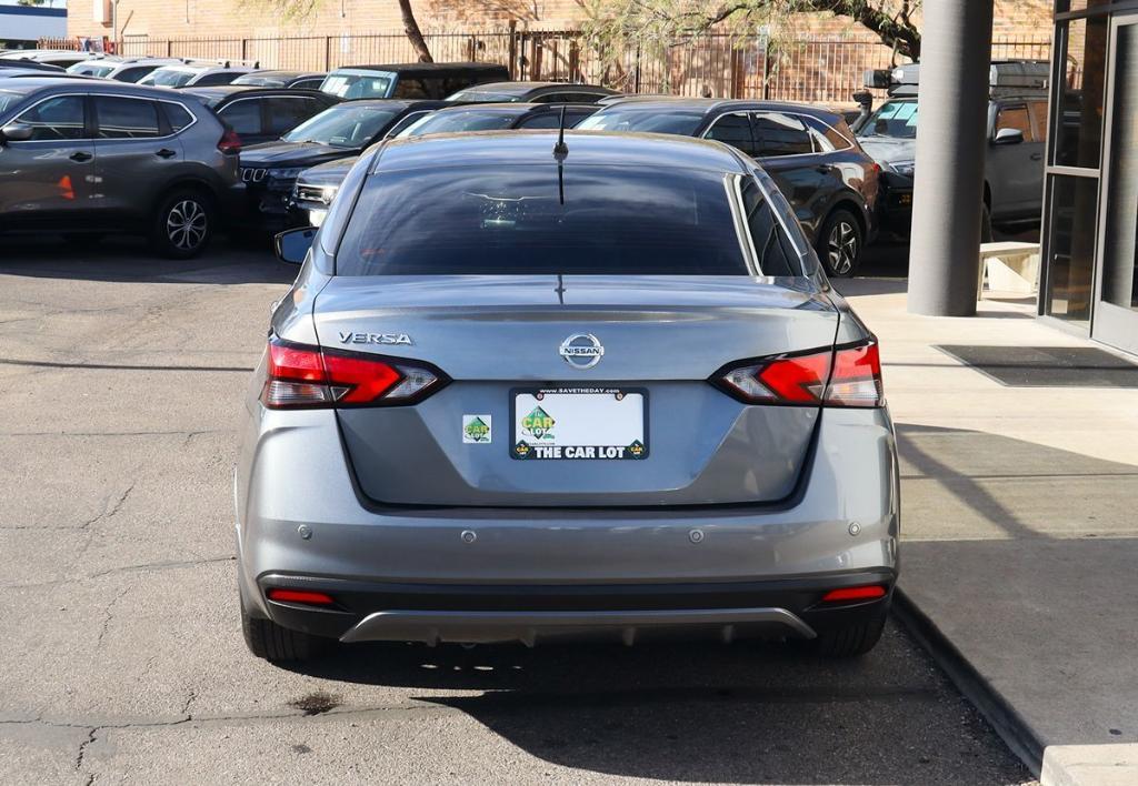 used 2020 Nissan Versa car, priced at $11,995