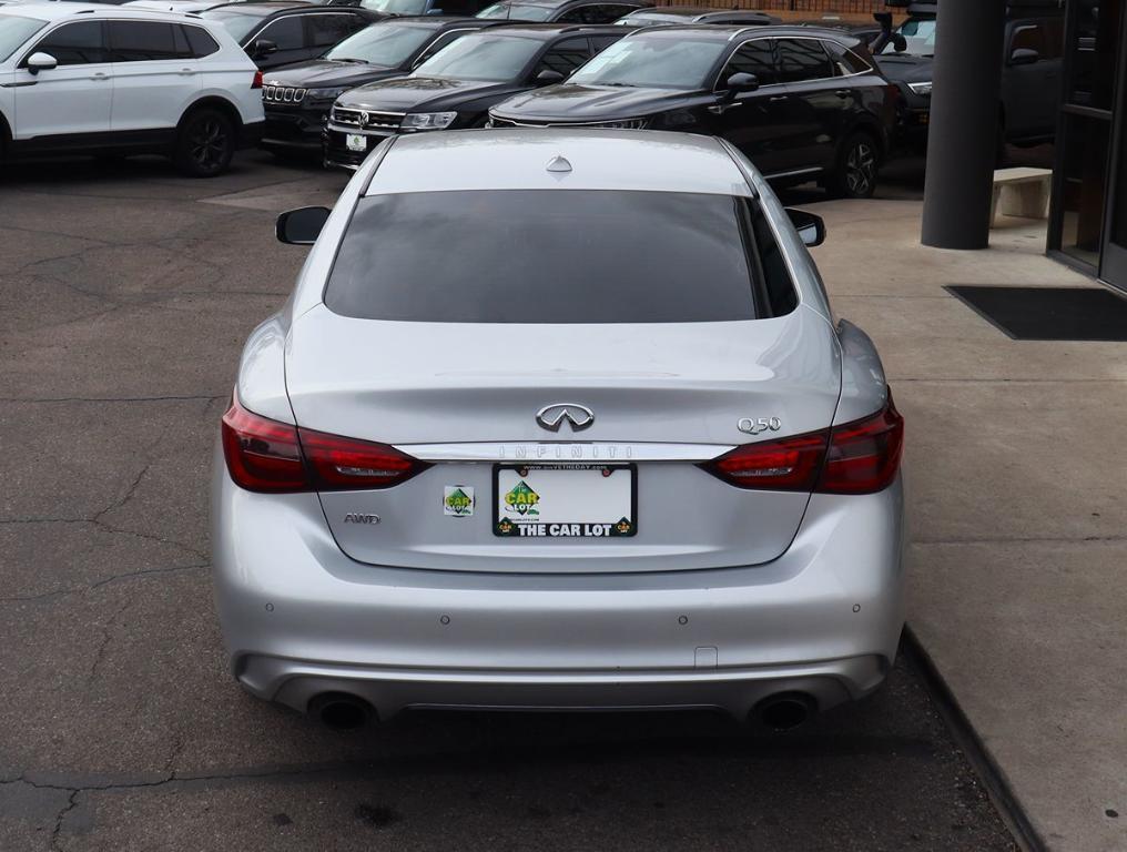 used 2020 INFINITI Q50 car, priced at $22,995