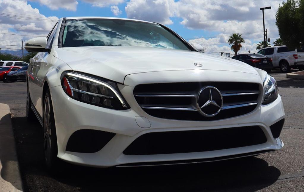 used 2021 Mercedes-Benz C-Class car, priced at $27,995