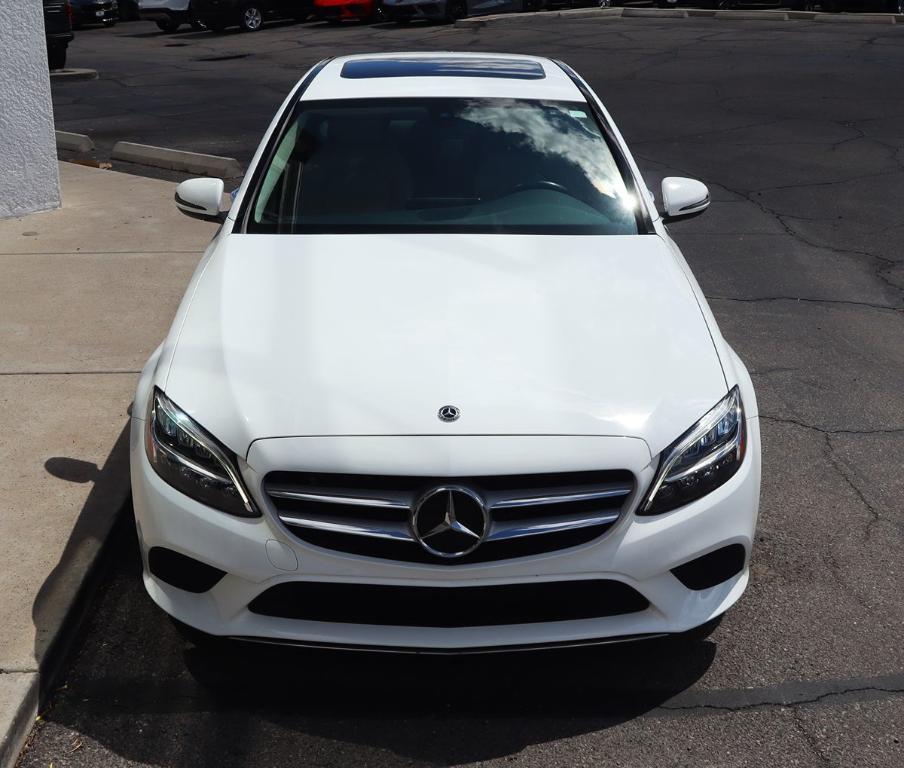 used 2021 Mercedes-Benz C-Class car, priced at $27,995