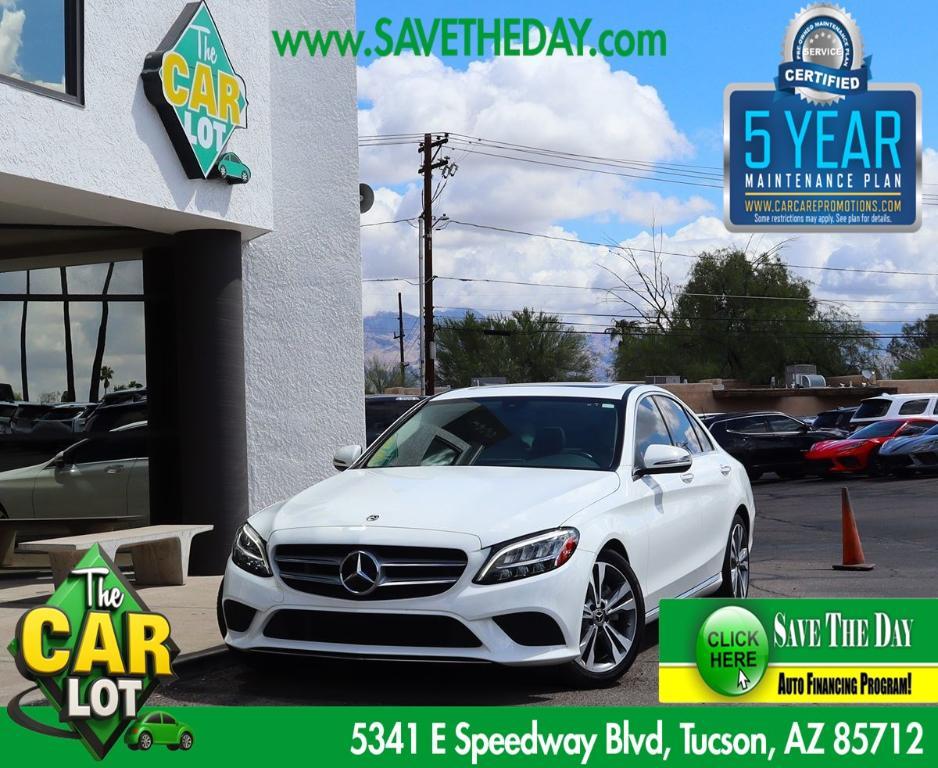 used 2021 Mercedes-Benz C-Class car, priced at $25,352