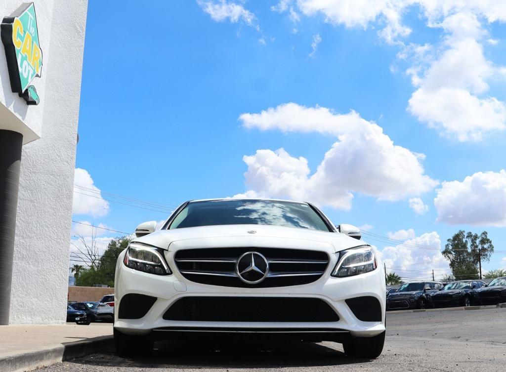 used 2021 Mercedes-Benz C-Class car, priced at $27,995