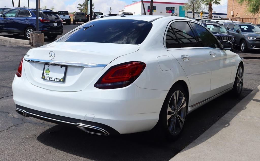 used 2021 Mercedes-Benz C-Class car, priced at $27,995