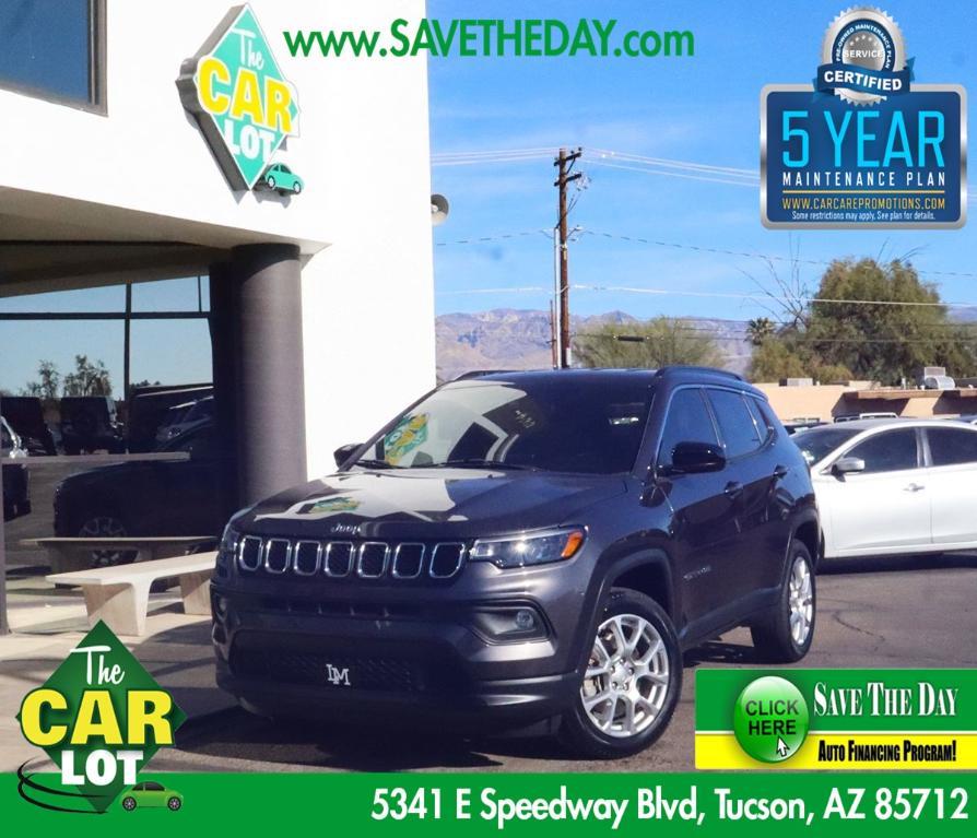 used 2023 Jeep Compass car, priced at $20,995