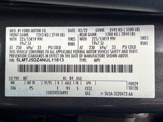 used 2022 Lincoln Corsair car, priced at $49,988