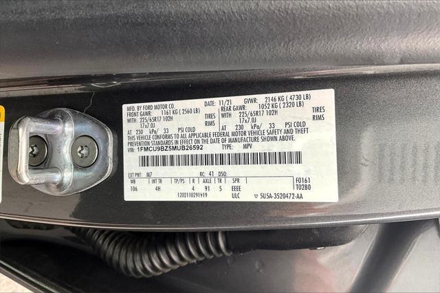 used 2021 Ford Escape car, priced at $19,979