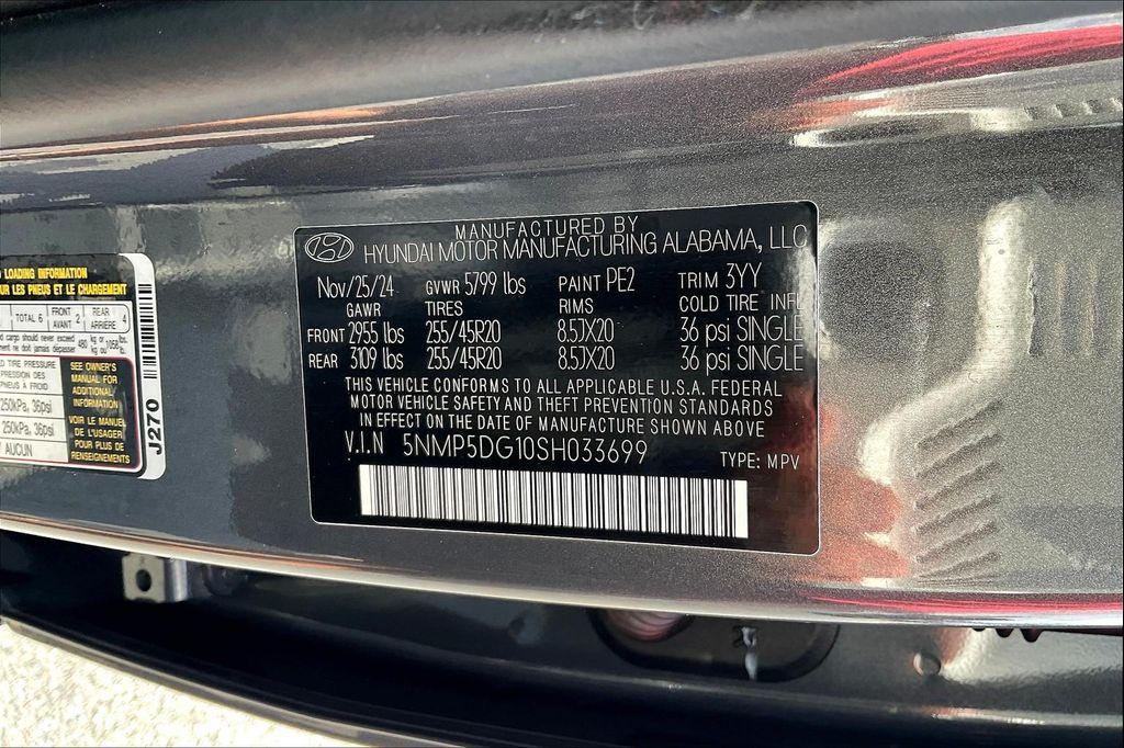 used 2025 Hyundai SANTA FE HEV car, priced at $42,469