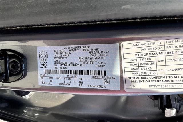 used 2023 Ford F-150 car, priced at $48,897