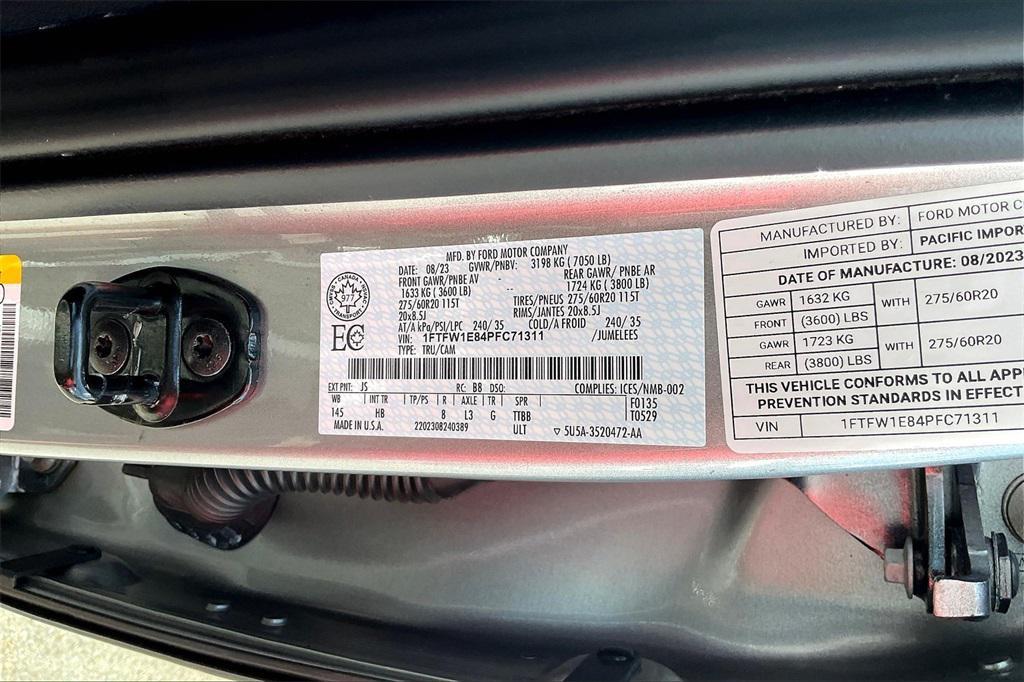 used 2023 Ford F-150 car, priced at $45,149