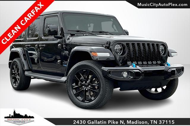 used 2021 Jeep Wrangler Unlimited car, priced at $32,919