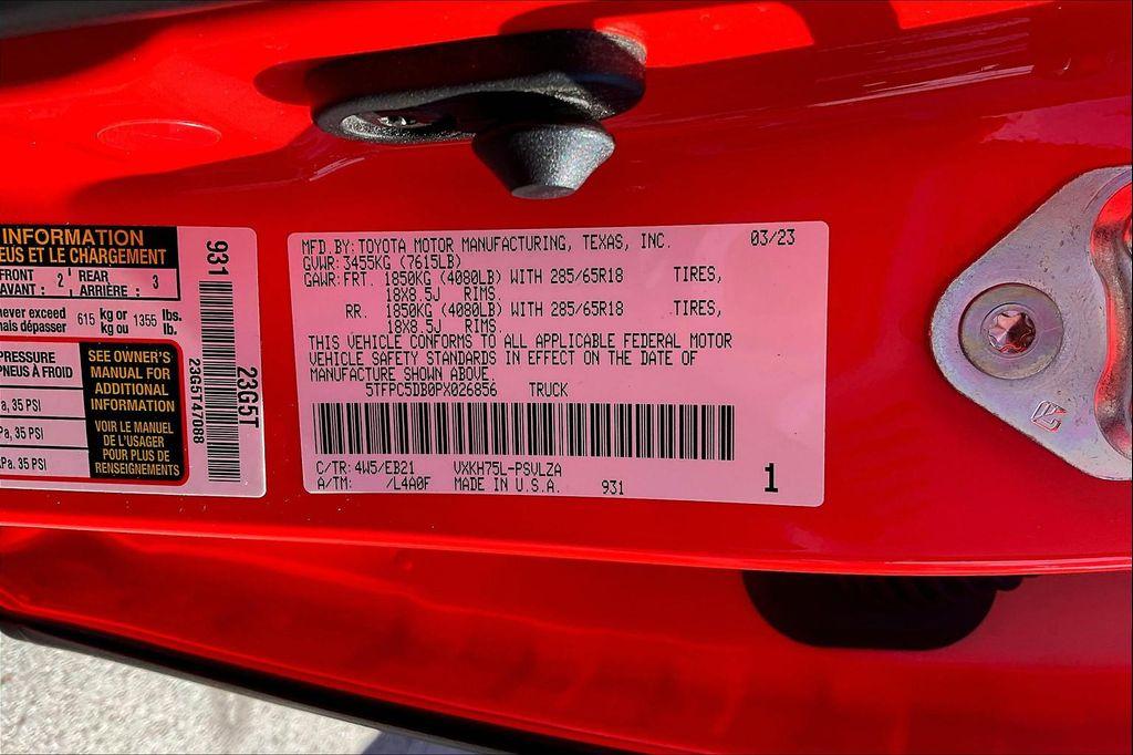 used 2023 Toyota Tundra Hybrid car, priced at $53,489